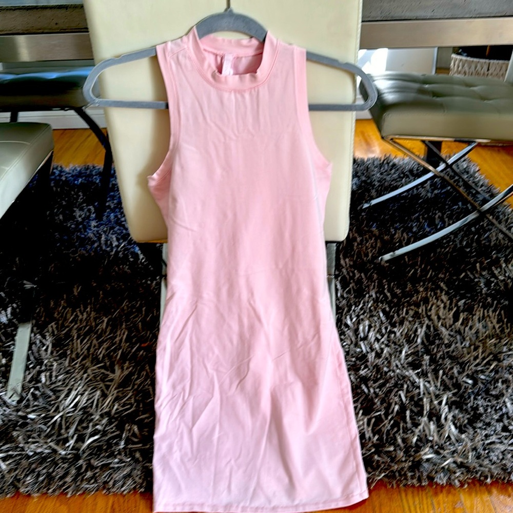 SKIMS NEW VINTAGE DRESS IN CHERRY BLOSSOM